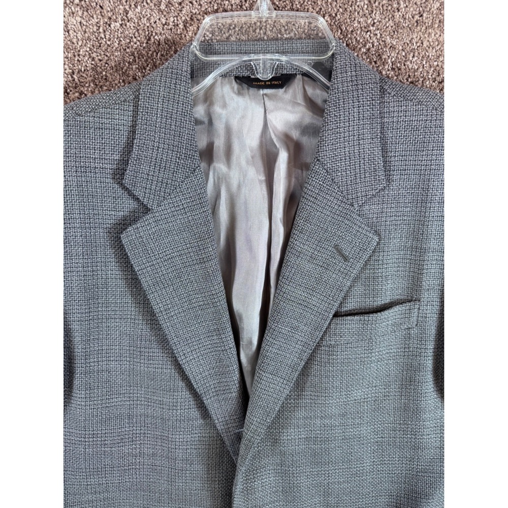 Donna Karan Signature 41R Wool Blend Blazer Jacket Made in Italy Excellent! - Picture 4 of 13